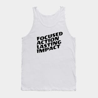 Focused Action Lasting Impact Tank Top